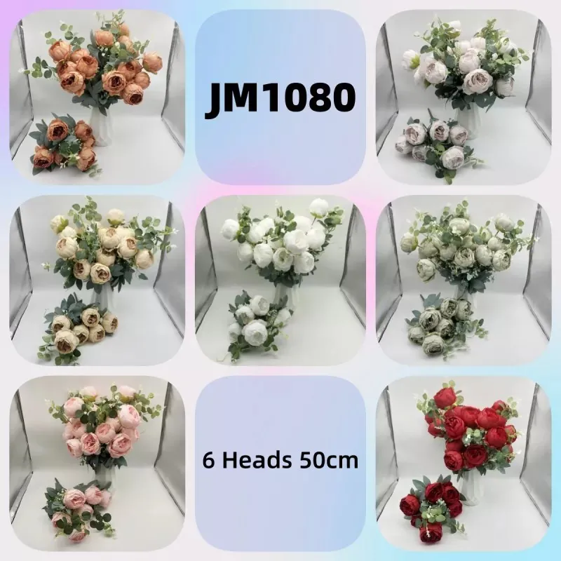The OULI artificial peony flower exudes an elegant, realistic and classic charm