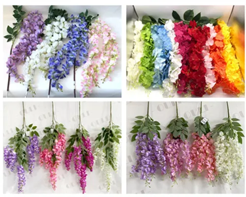 How to create a charming small balcony with Hanging Artificial Wisteria - a practical decoration guide
