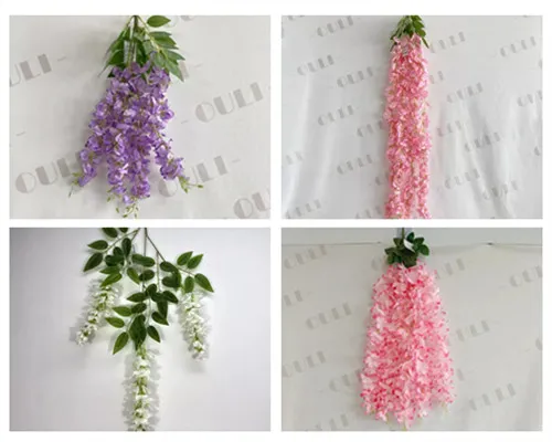 Artificial Wisteria Branches vs Vines – What's the Difference and How to Use Them?