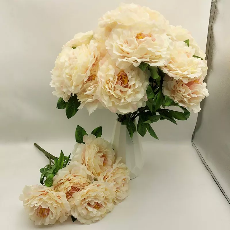 5 Heads Artificial Peony Bouquet