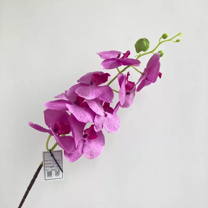 8 Heads Silk Artificial Orchid