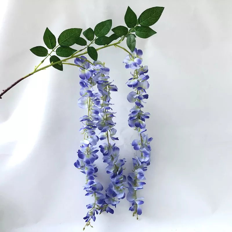Artificial Wisteria Vine Silk Flowers