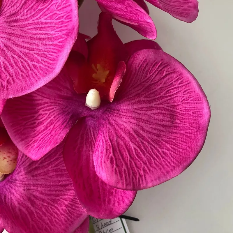 lifelike faux orchid stem 