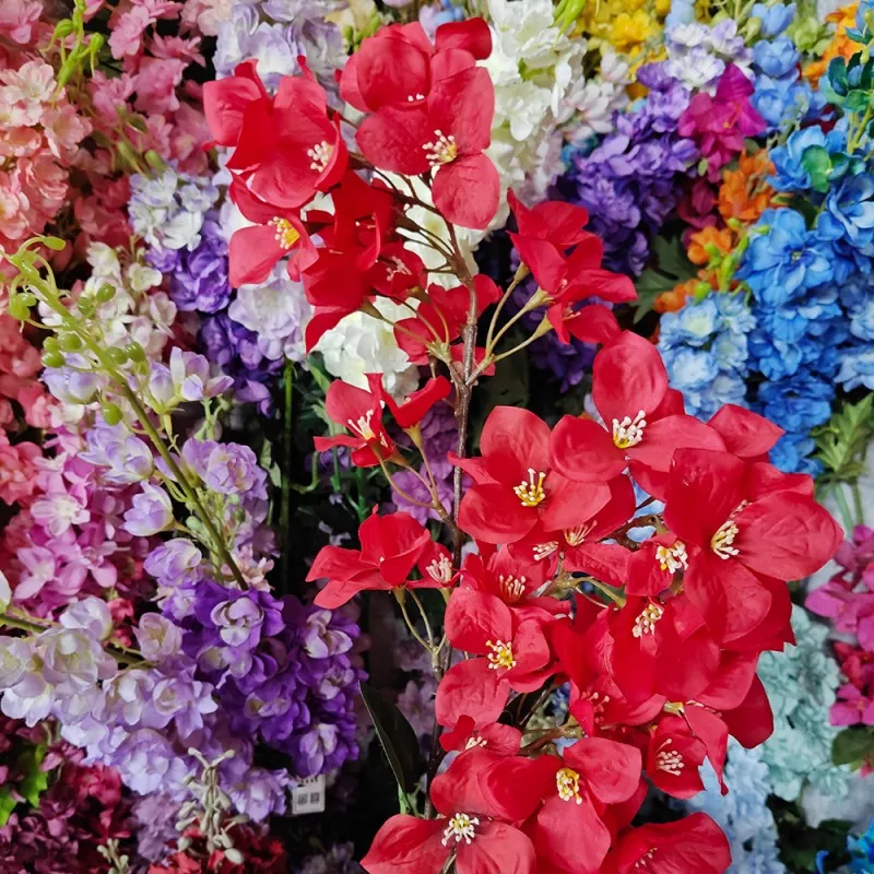 Silk Bougainvillea Flower Spray