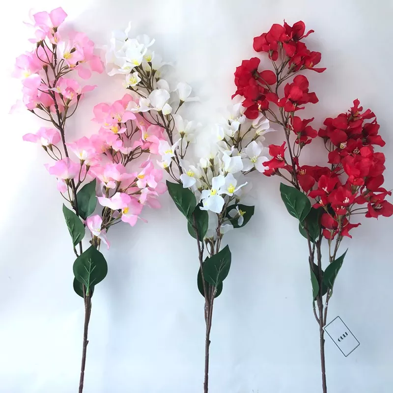 Silk Bougainvillea Flower Spray
