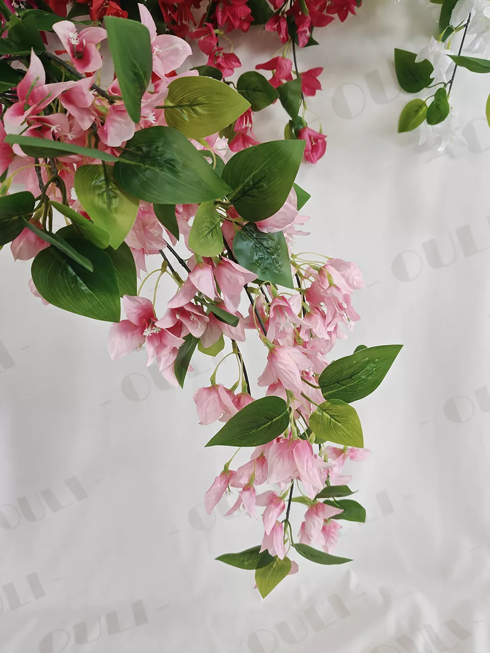Silk Bougainvillea Wall Hanging