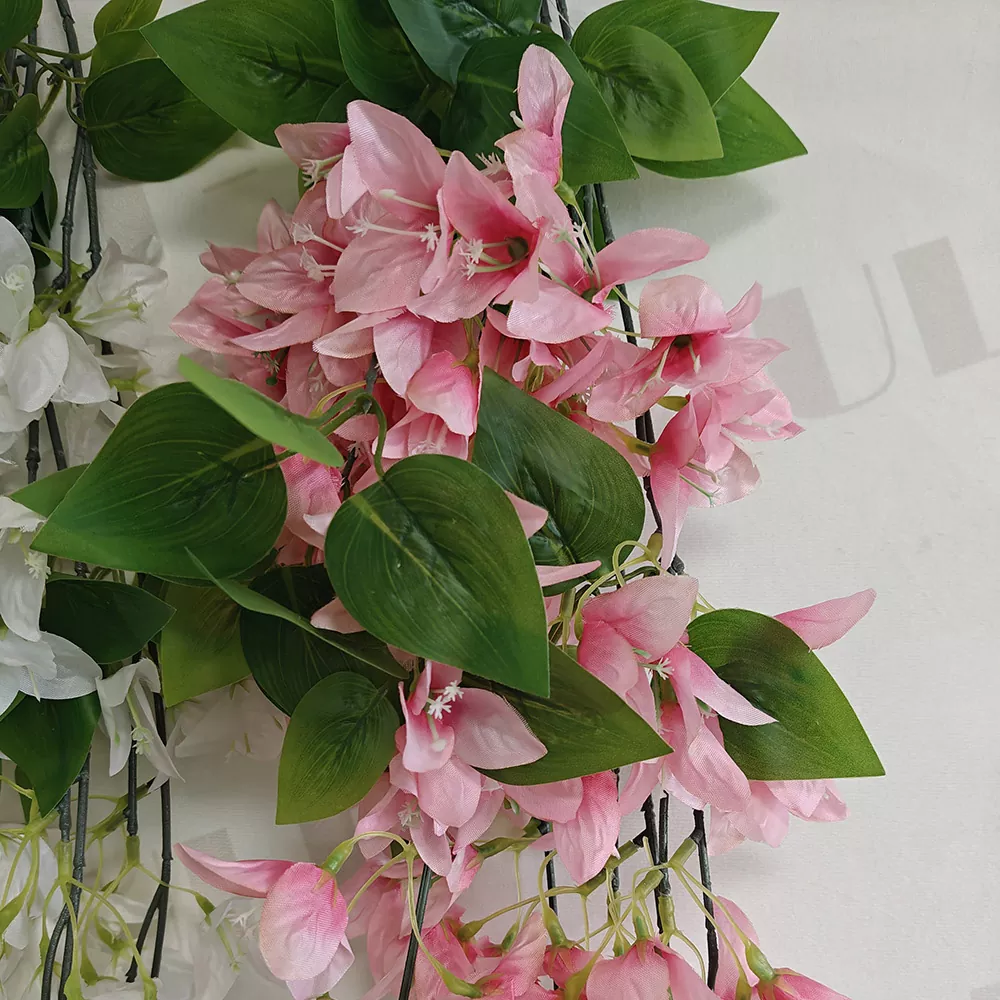 Silk Bougainvillea Wall Hanging China