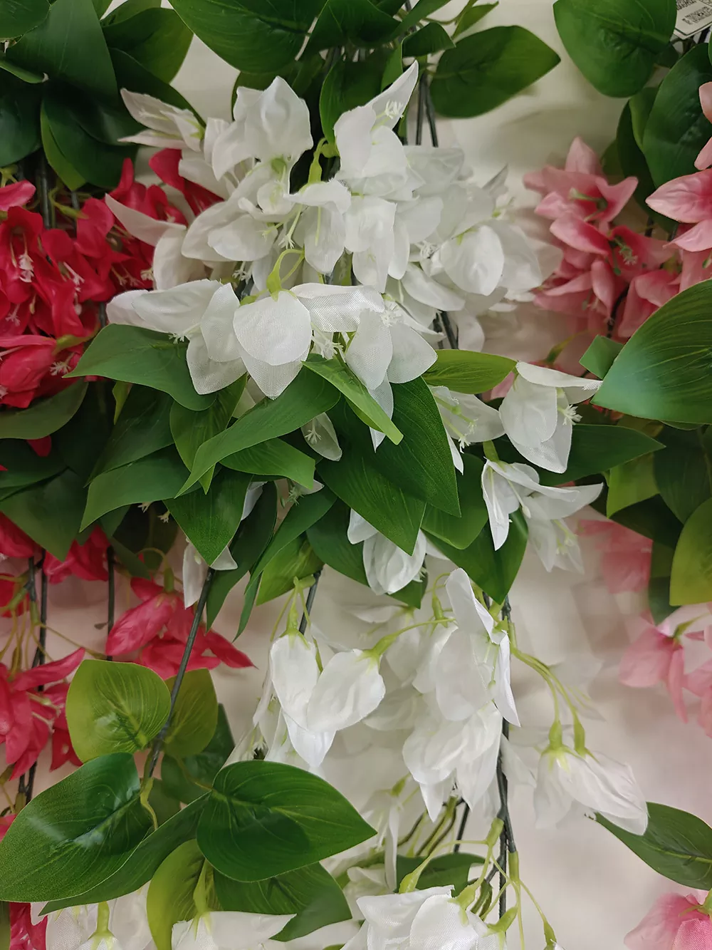 Silk Bougainvillea Wall Hanging