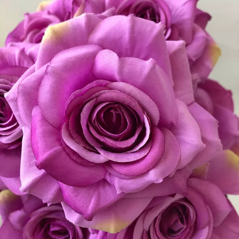 artificial rose flower bouquet for new year celebration