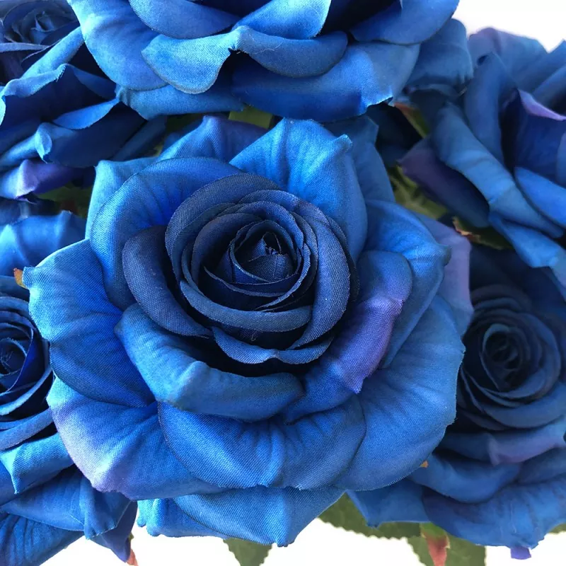 magenta fake rose bunch for stylish event decor