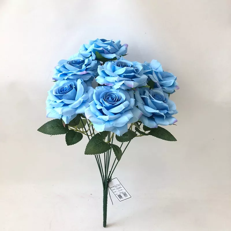 hot pink artificial rose flowers for birthday parties