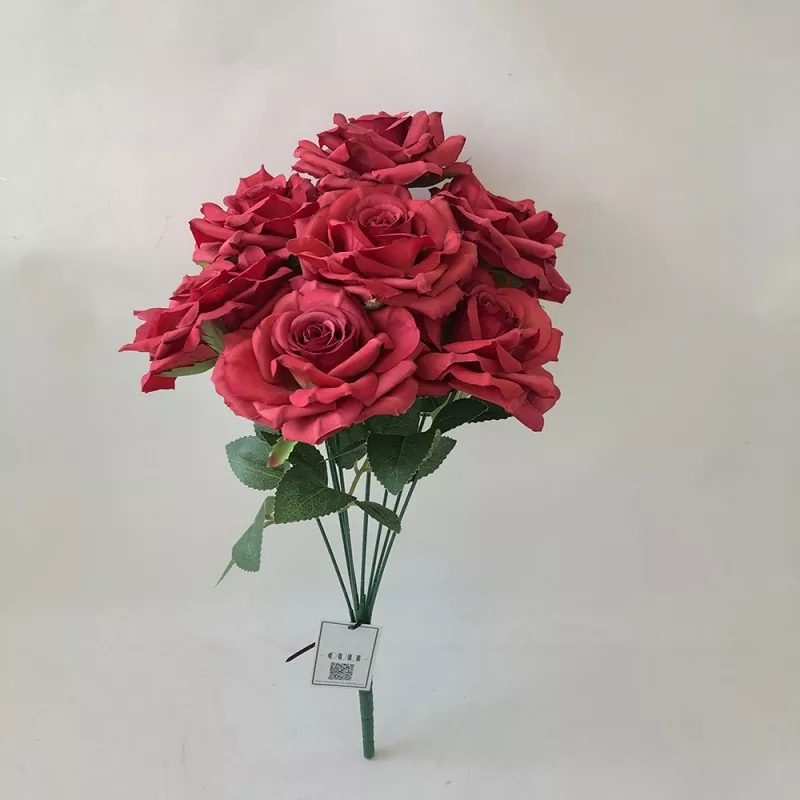artificial rose stems manufacturer with fast delivery