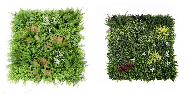 Protective coating for outdoor faux greenery panel