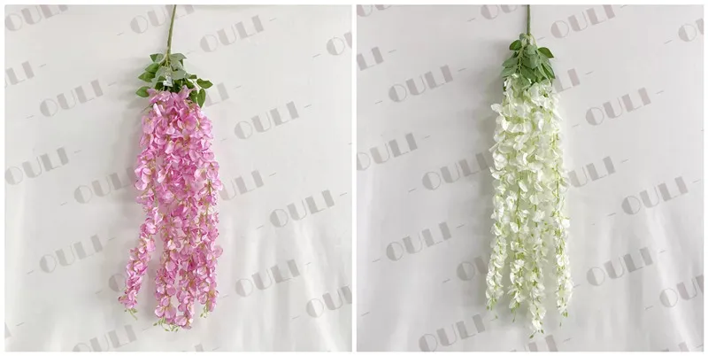 Bulk Artificial Flower Wisteria for Event Planners