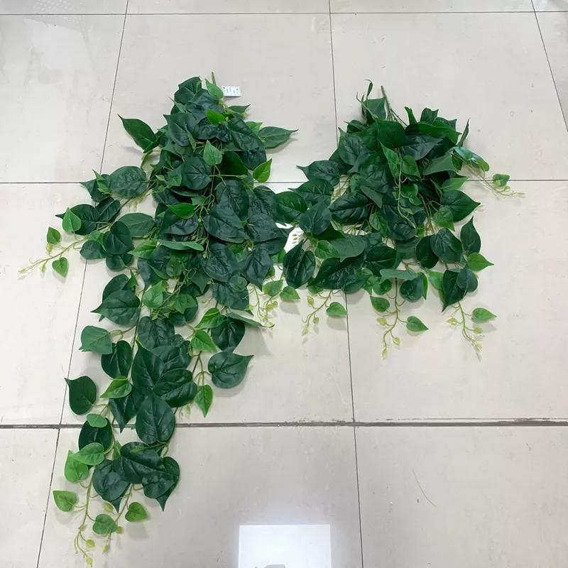 Silk leaf Wall Hanging Artificial Plants for interior walls