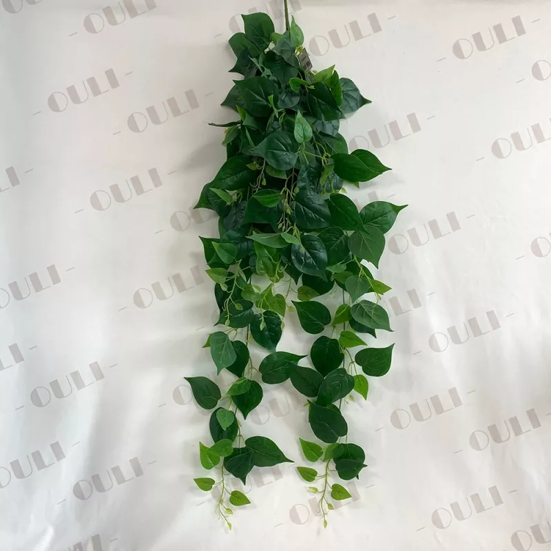 Realistic Wall Hanging Artificial Plants with vibrant green leaves