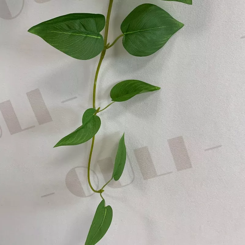 Plastic Wall Hanging Artificial Plants 75cm vertical design