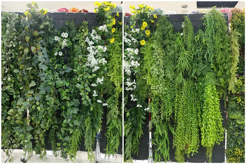 Wall-Mounted Faux Plants installation step-by-step guide