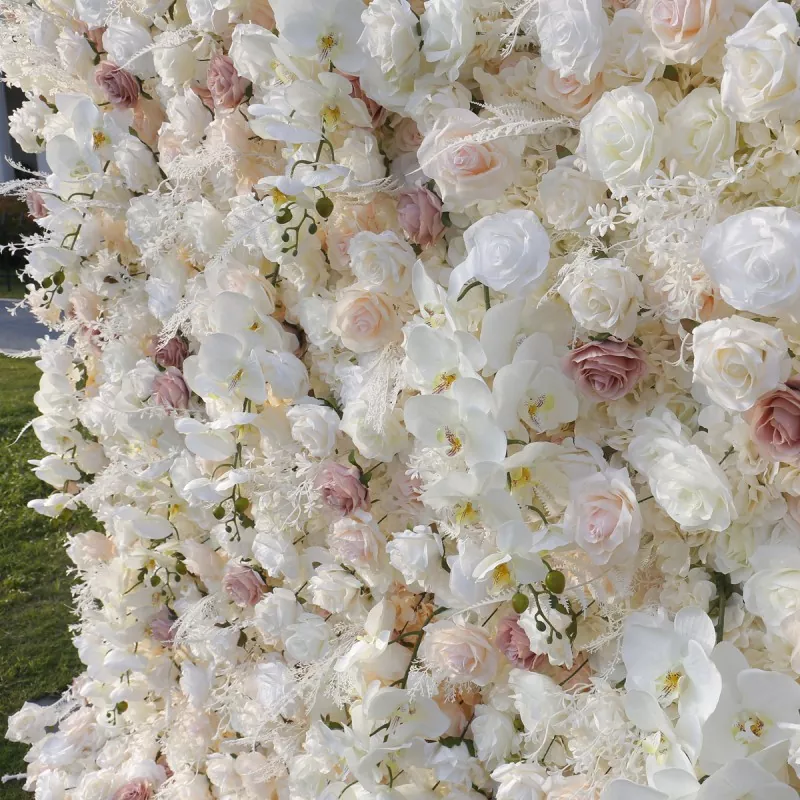 Grid backing flower wall wholesale, 12 panels per carton
