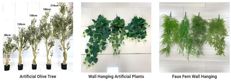 artificial plants