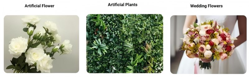 Artificial wisteria products