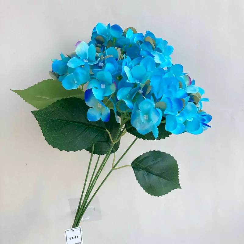 5 forks hydrangea artificial flowers for home and office decor
