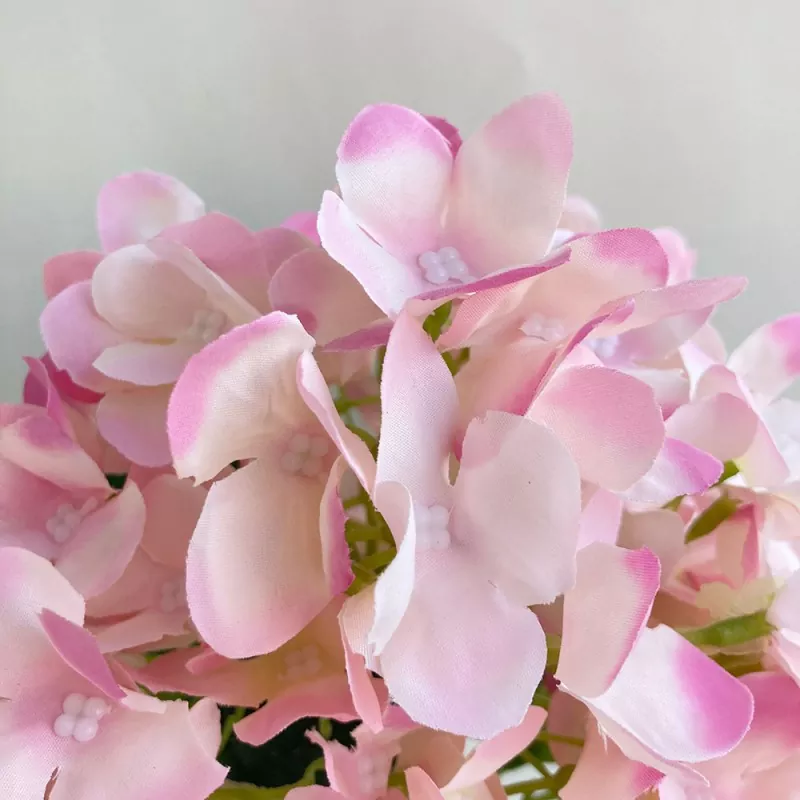 5-head hydrangea bouquet fake flowers for party decoration