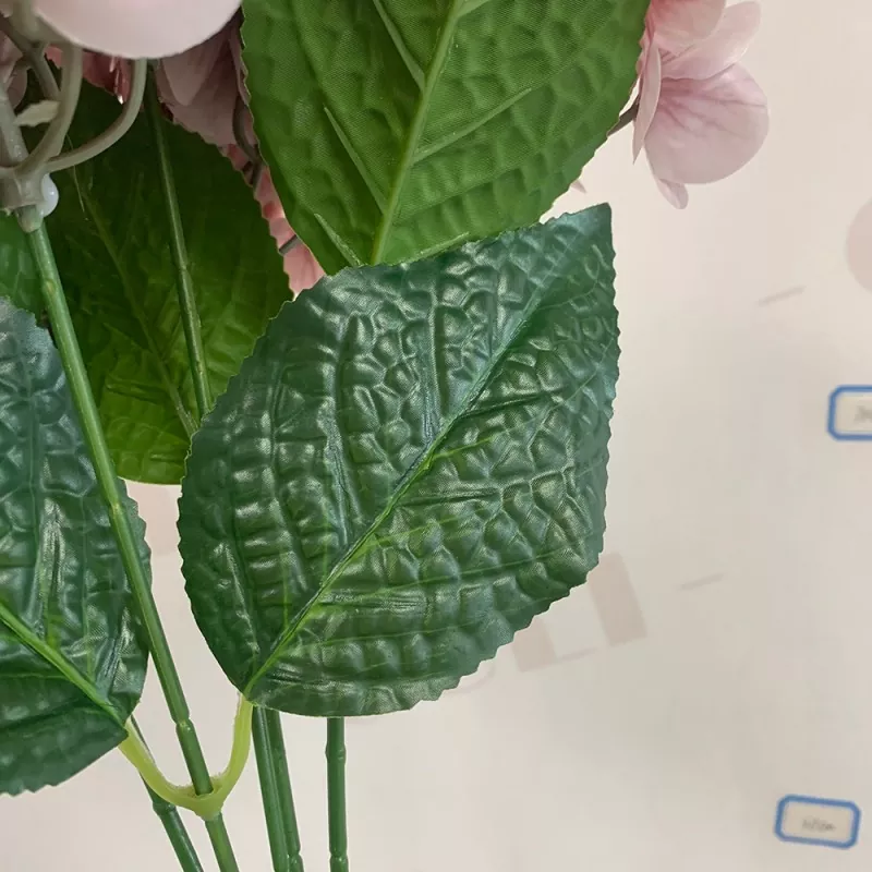 5-head hydrangea bouquet artificial flowers for commercial displays