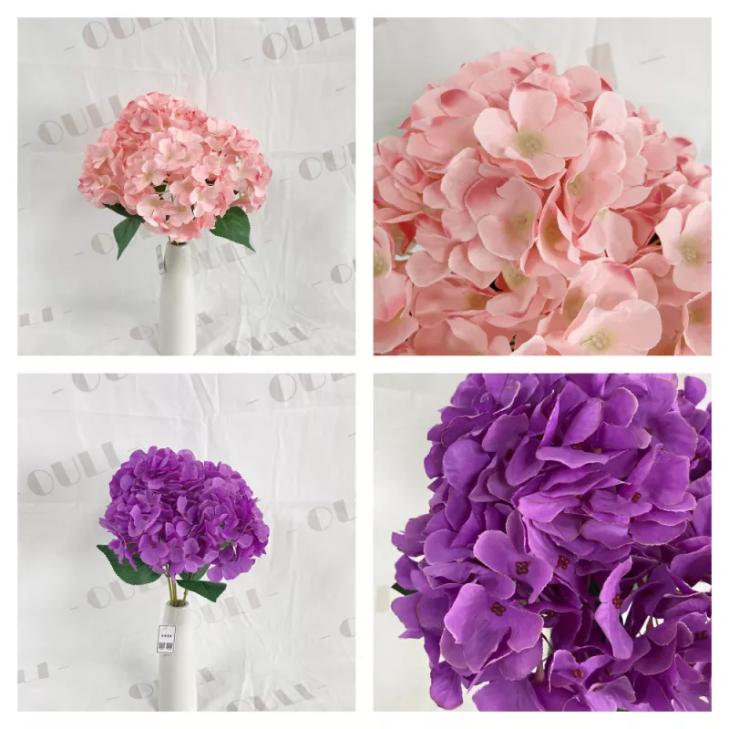 High-quality artificial hydrangea arrangement for event decor