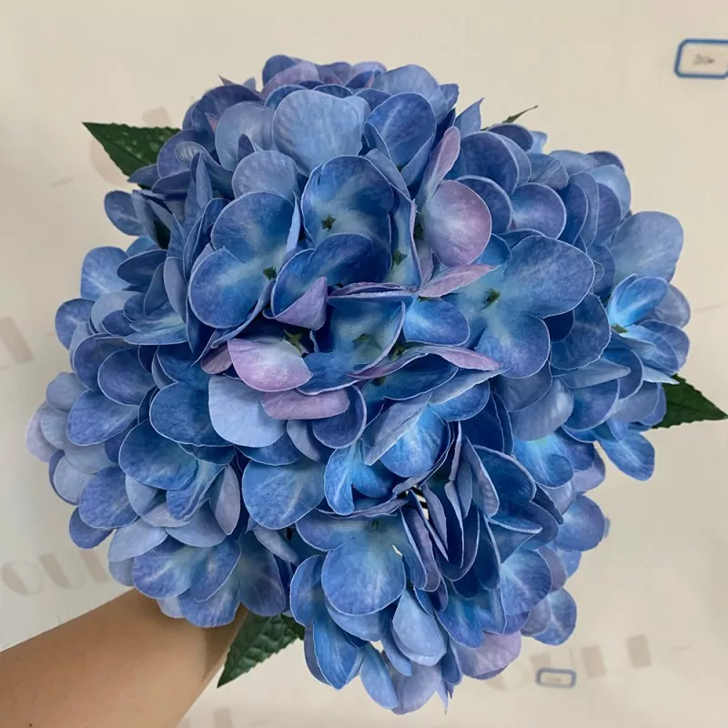 Affordable hydrangea faux flowers bouquet for wholesale bulk orders