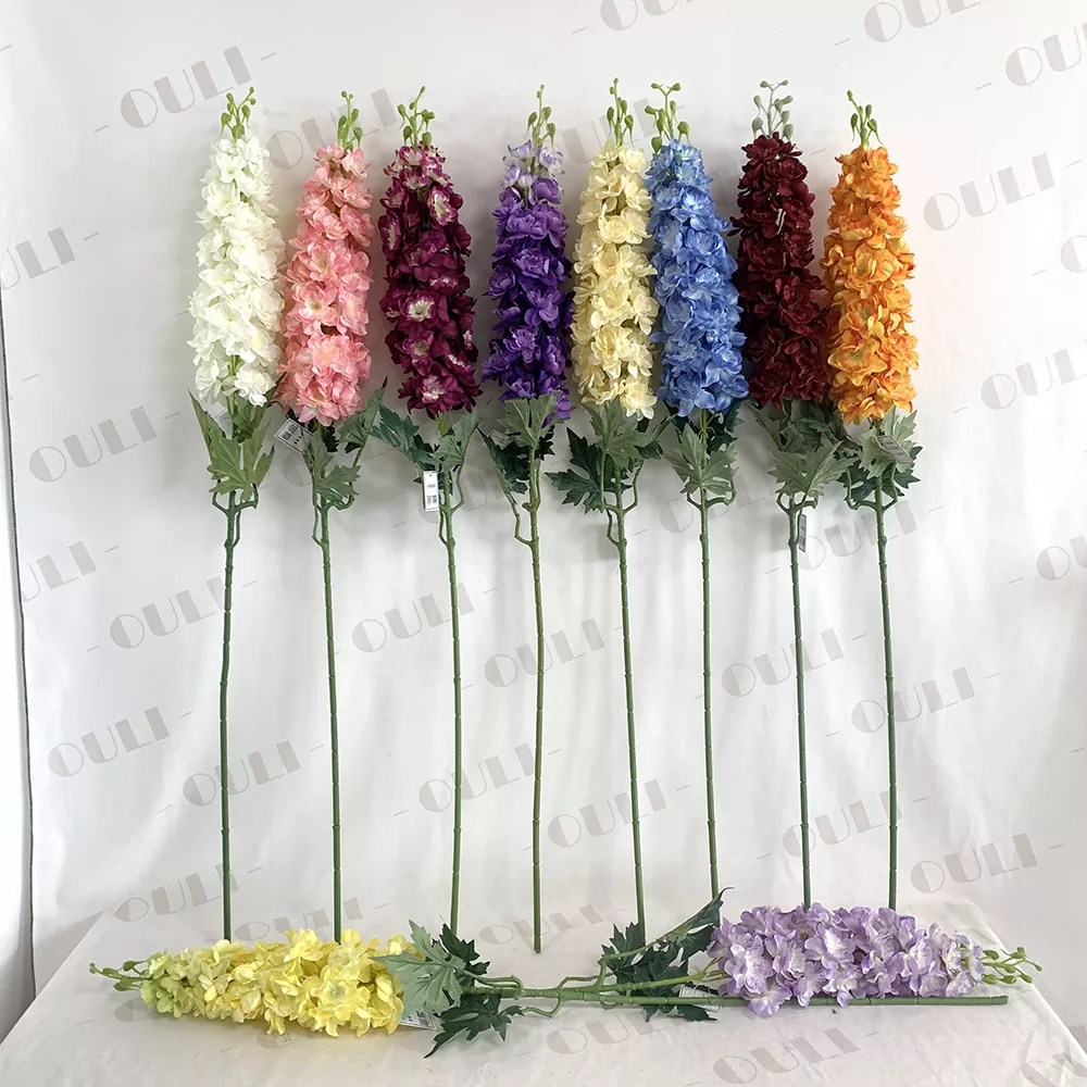 Silk Delphinium Artificial Flowers
